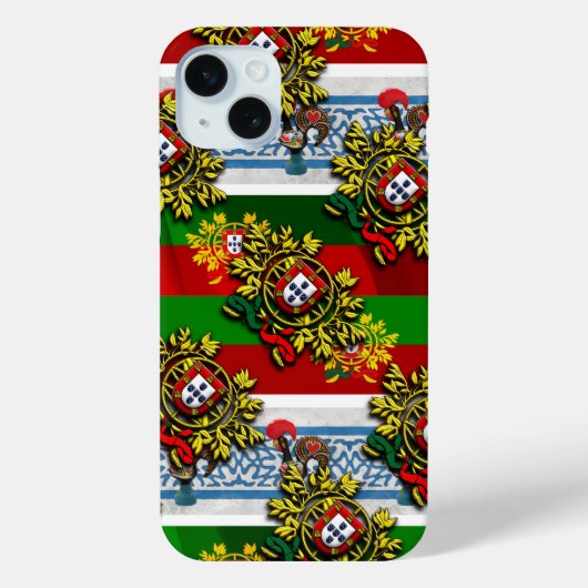 Portugese volkskunst Case-Mate iPhone case (Achterkant)