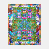 Portugese volkskunst Fleece Deken (Voorkant)