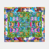 Portugese volkskunst Fleece Deken (Voorkant (Horizontaal))