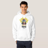 Portugese volkskunst hoodie (Voorkant volledig)