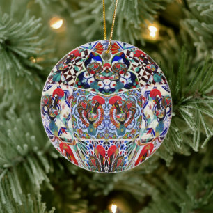 Portugese volkskunst keramisch ornament