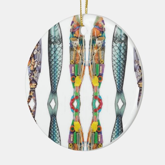 Portugese volkskunst keramisch ornament (Links)