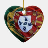 Portugese volkskunst keramisch ornament (Achterkant)