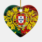 Portugese volkskunst keramisch ornament (Achterkant)