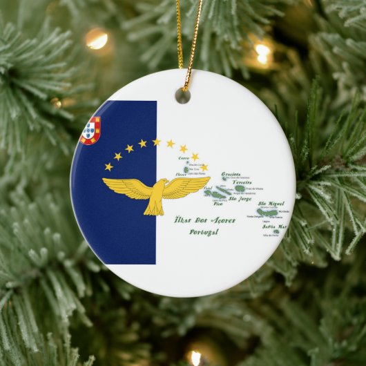 Portugese volkskunst keramisch ornament (Boom)