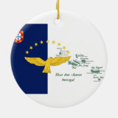 Portugese volkskunst keramisch ornament (Achterkant)