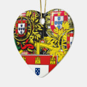 Portugese volkskunst keramische ornament (Links)