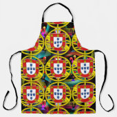 Portugese volkskunst ontwerp schort (Voorkant)