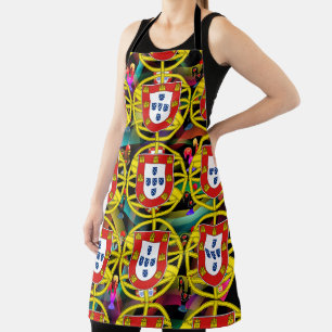 Portugese volkskunst ontwerp schort