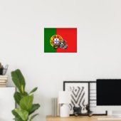 Portugese volkskunst poster (Thuiskantoor)