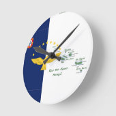 Portugese volkskunst ronde klok (Hoek)