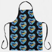 Portugese volkskunst schort (Voorkant)