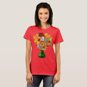 Portugese volkskunst t-shirt (Voorkant volledig)