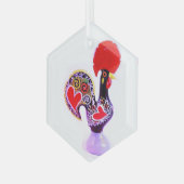 Portugese volksmuziek glas ornament (Voorkant links)