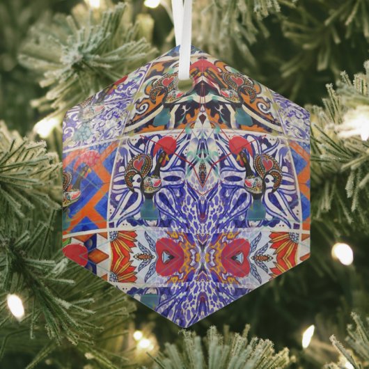 Portugese volksmuziek glas ornament (Insitu)