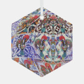 Portugese volksmuziek glas ornament (Voorkant)