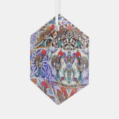 Portugese volksmuziek glas ornament (Voorkant links)