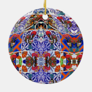 Portugese volksmuziek keramisch ornament