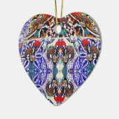 Portugese volksmuziek keramisch ornament (Links)