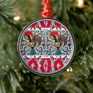 Portugese volksmuziek metalen ornament