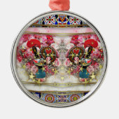 Portugese volksmuziek metalen ornament (Voorkant)