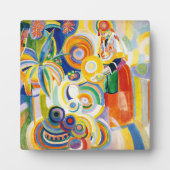 Portugese vrouw in Delaunay Fotoplaat (Voorkant)