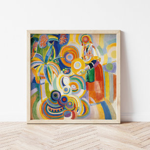 Portugese Vrouw Robert Delaunay Poster
