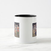 Portugese vrouwen die een maaltijd eten, Goa Mok (Midden)