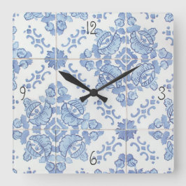 Portugese wandklok op het Tile Square