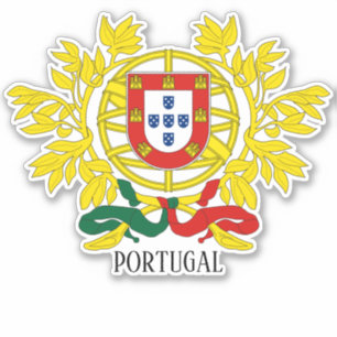 Portugese wapenschild sticker