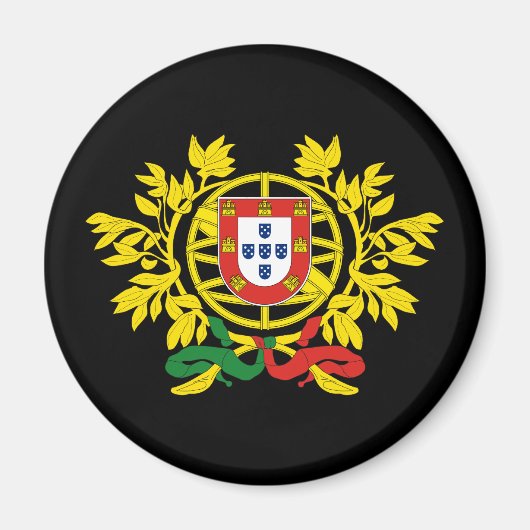 Portugese wapenstilstand magneet (Voorkant)
