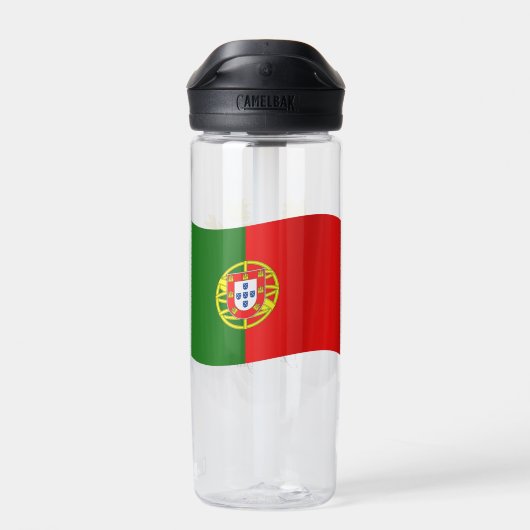 Portugese wapenstilstand, vlag, Portugal Waterfles (Achterkant)