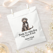 Portugese Water Dog Volledige Kleur Huwelijk