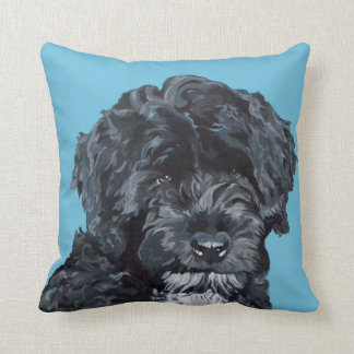 Portugese waterdog Art Pillow Kussen