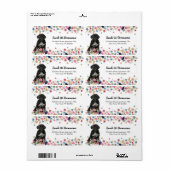 Portugese Waterdog Etiket (Full Sheet)
