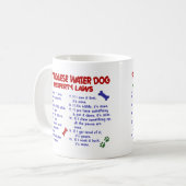 PORTUGESE WATERDOG PL2 KOFFIEMOK (Voorkant links)