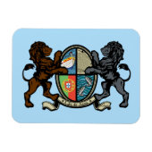 Portugese waterhond Crest Magneet (Horizontaal)