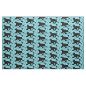 Portugese waterhond Gaiting Lion Stof (Fat Quarter)