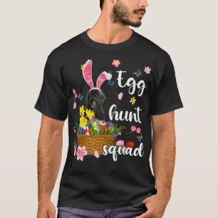 Portugese waterhond Happy Paast Day Colorful Egg T-shirt