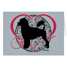 Portugese waterhond - hartooggolven