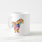 Portugese waterhond koffiemok (Voorkant links)