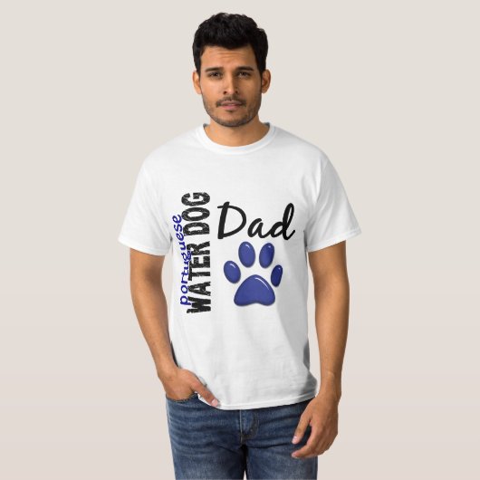 Portugese waterhond Pap 2 T-shirt (Voorkant volledig)