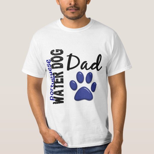 Portugese waterhond Pap 2 T-shirt (Voorkant)