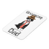 Portugese waterhond pap magneet (Linkerzijde)