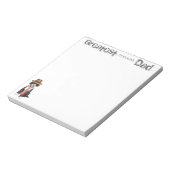 Portugese waterhond pap notitieblok (Linkerzijde)