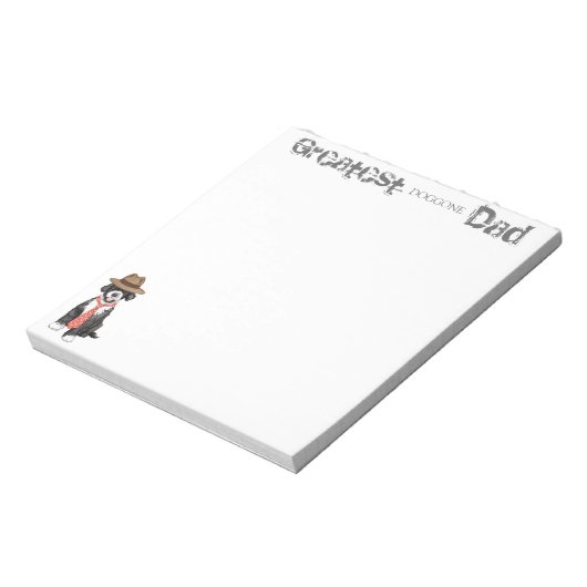 Portugese waterhond pap notitieblok (Linkerzijde)