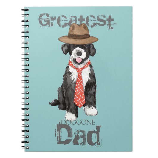 Portugese waterhond pap notitieboek (Voorkant)