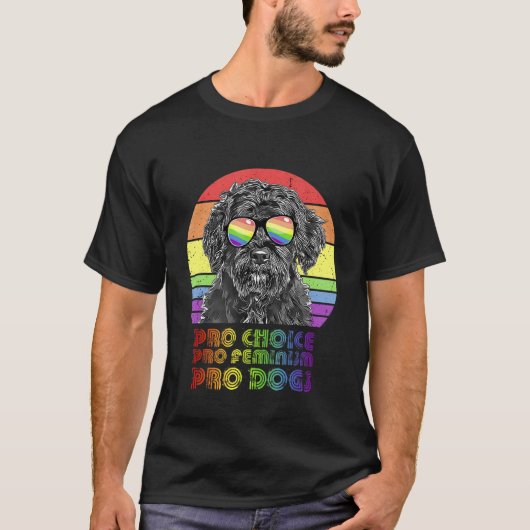 Portugese waterhond Pro - keuze - feminisme Pro D T-shirt (Voorkant)