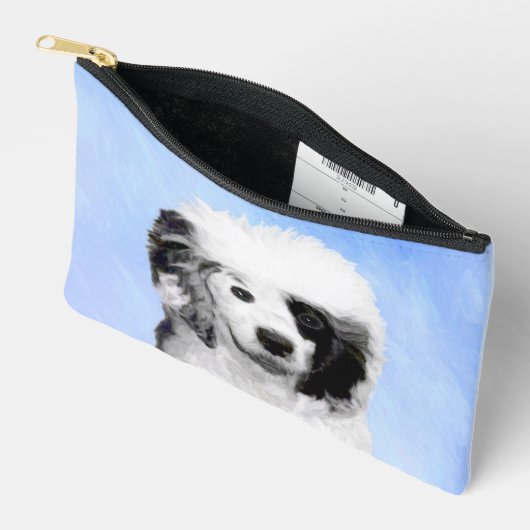 Portugese Waterhond Schilderen PWD Originele Hond  Etui (Open)