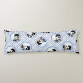 Portugese Waterhond Schilderen PWD Originele Hond  Lichaamskussen (Achterkant)